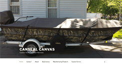 Desktop Screenshot of cansealcanvas.com